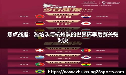 焦点战报：潍坊队与杭州队的世界杯季后赛关键对决